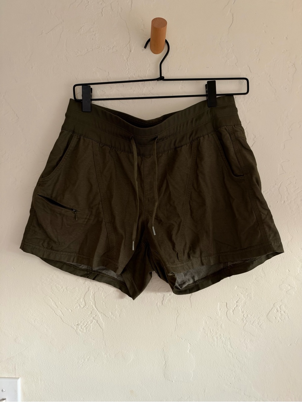 The North Face Olive Utility Drawstring Women's Athletic Shorts